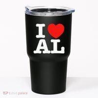 I Heart Alabama Love Tumbler thumb 0