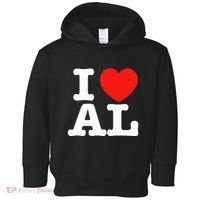 I Heart Alabama Love Toddler Hoodie thumb 0