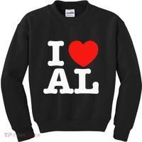 I Heart Alabama Love Kids Sweatshirt thumb 0