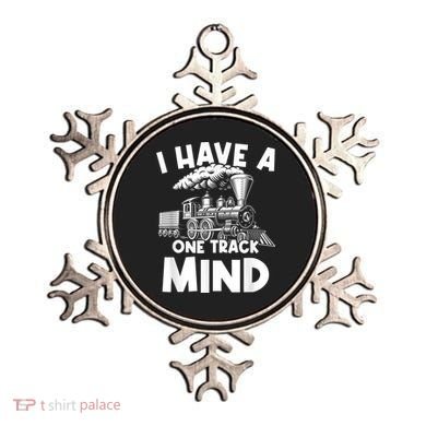 I Have A One Track Mind Trains Locomotive Engineer Ornament