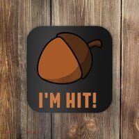 Im Hit Acorn Meme Funny Cop Parody 2024 Police Coaster thumb 0