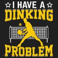I Have A Drinking Problem Pickleball Paddle Women's Sweatshirt thumb 2