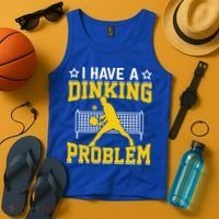 I Have A Drinking Problem Pickleball Paddle Tank Top thumb 4