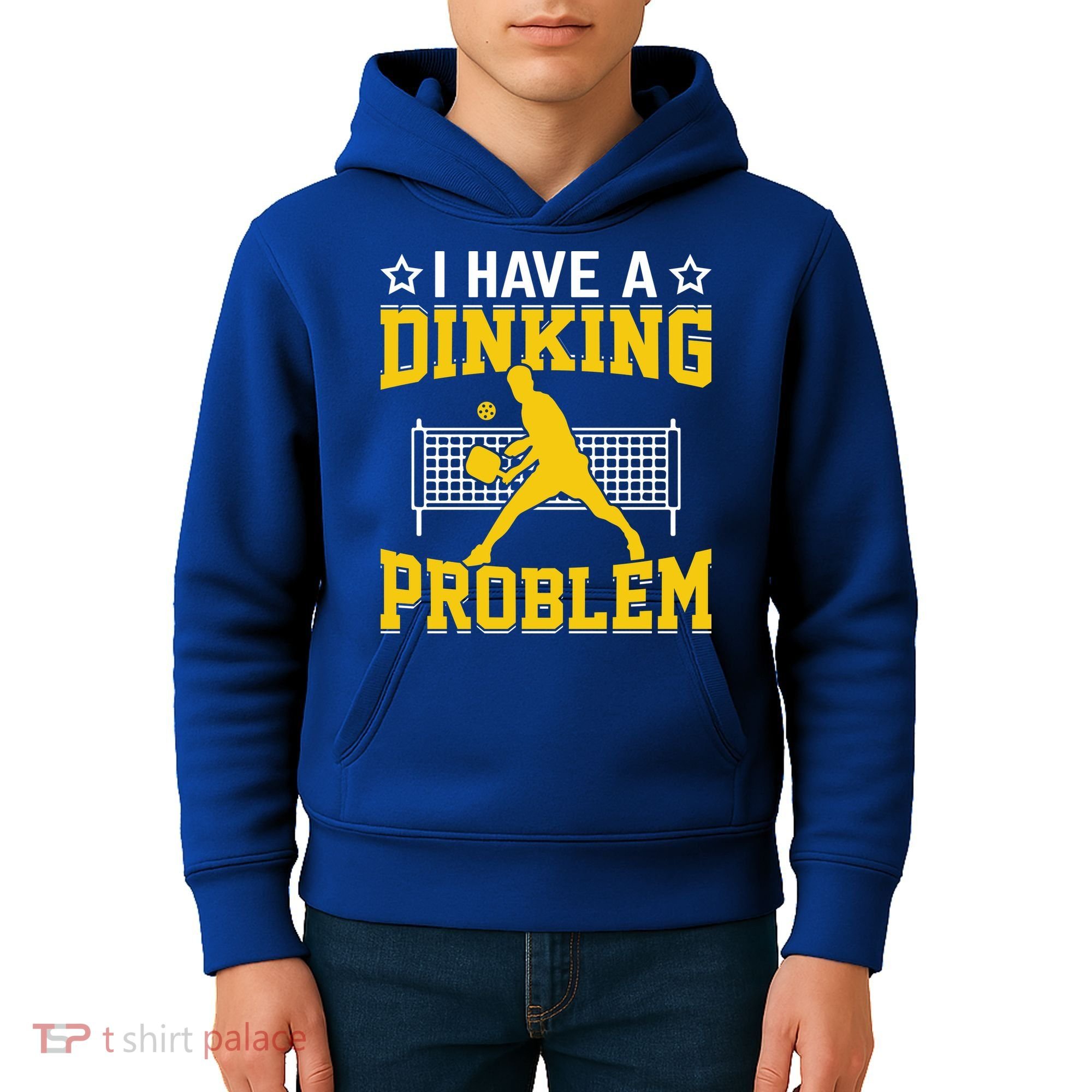 I Have A Drinking Problem Pickleball Paddle Kids Hoodie