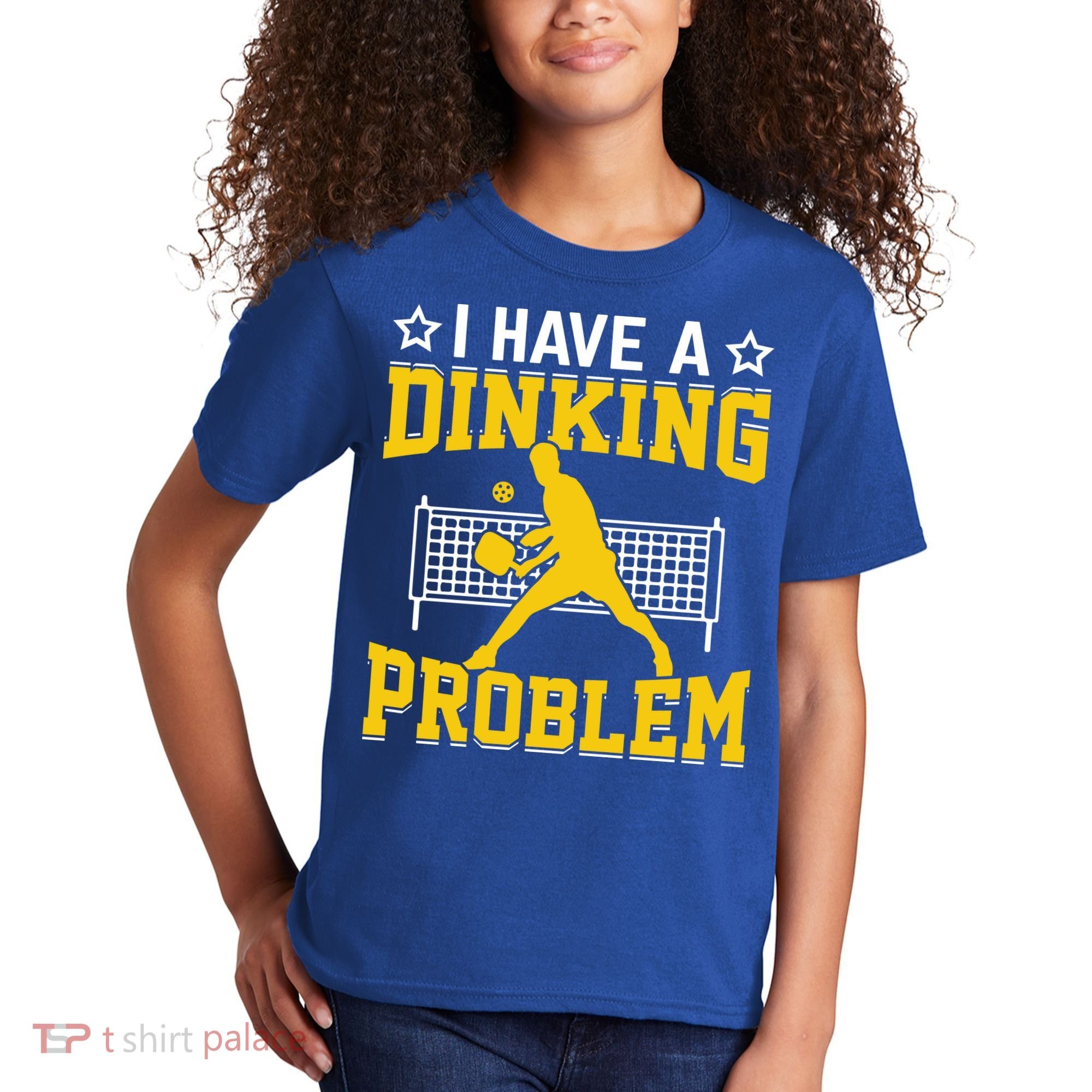 I Have A Drinking Problem Pickleball Paddle Kids T-Shirt