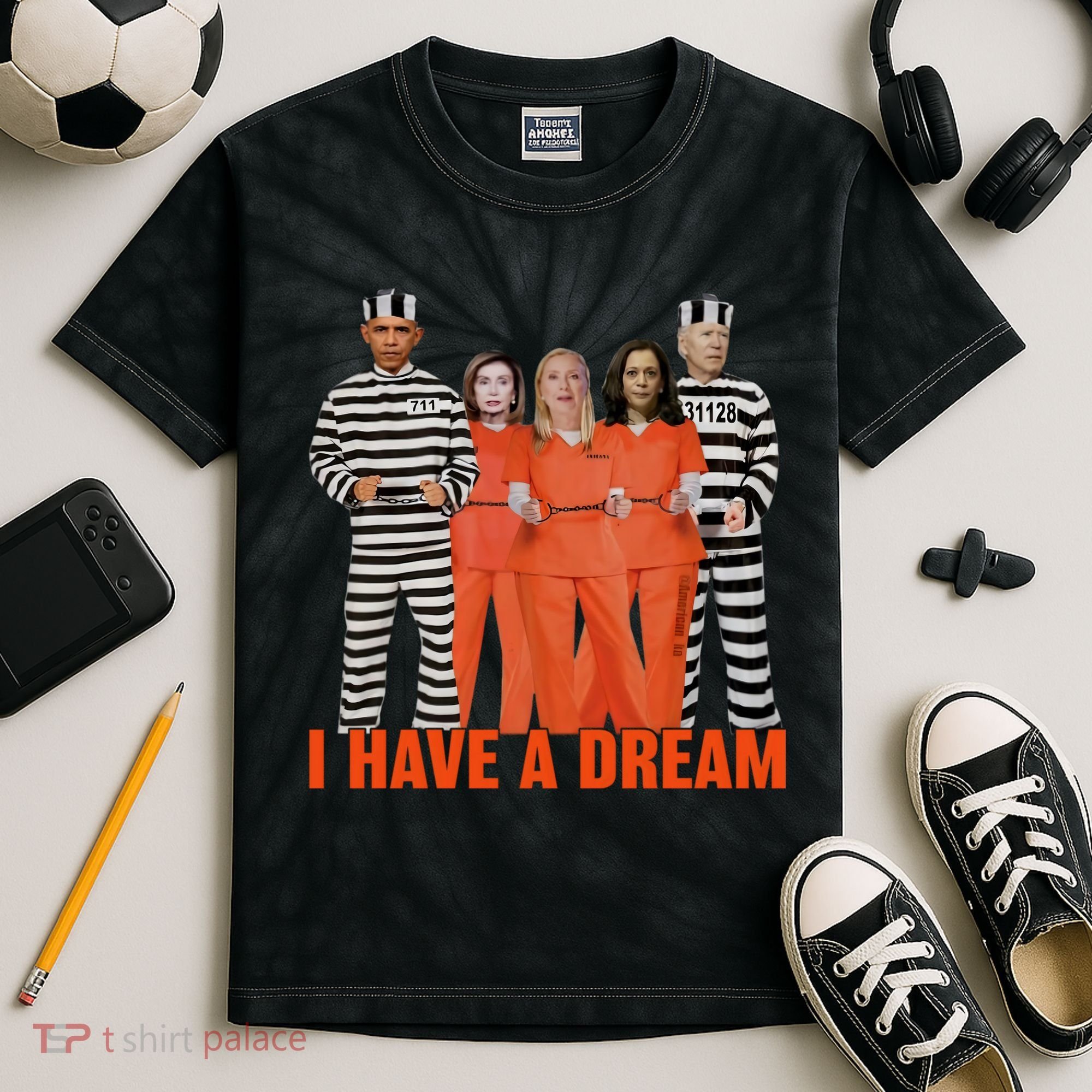 I Have A Dream Kids Tie-Dye T-Shirt