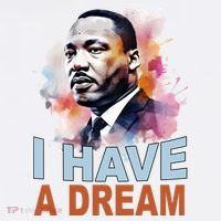 I Have A Dream Martin Luther King Jr. Mlk Day Women's Hoodie thumb 2