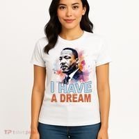 I Have A Dream Martin Luther King Jr. Mlk Day Women's T-Shirt thumb 4