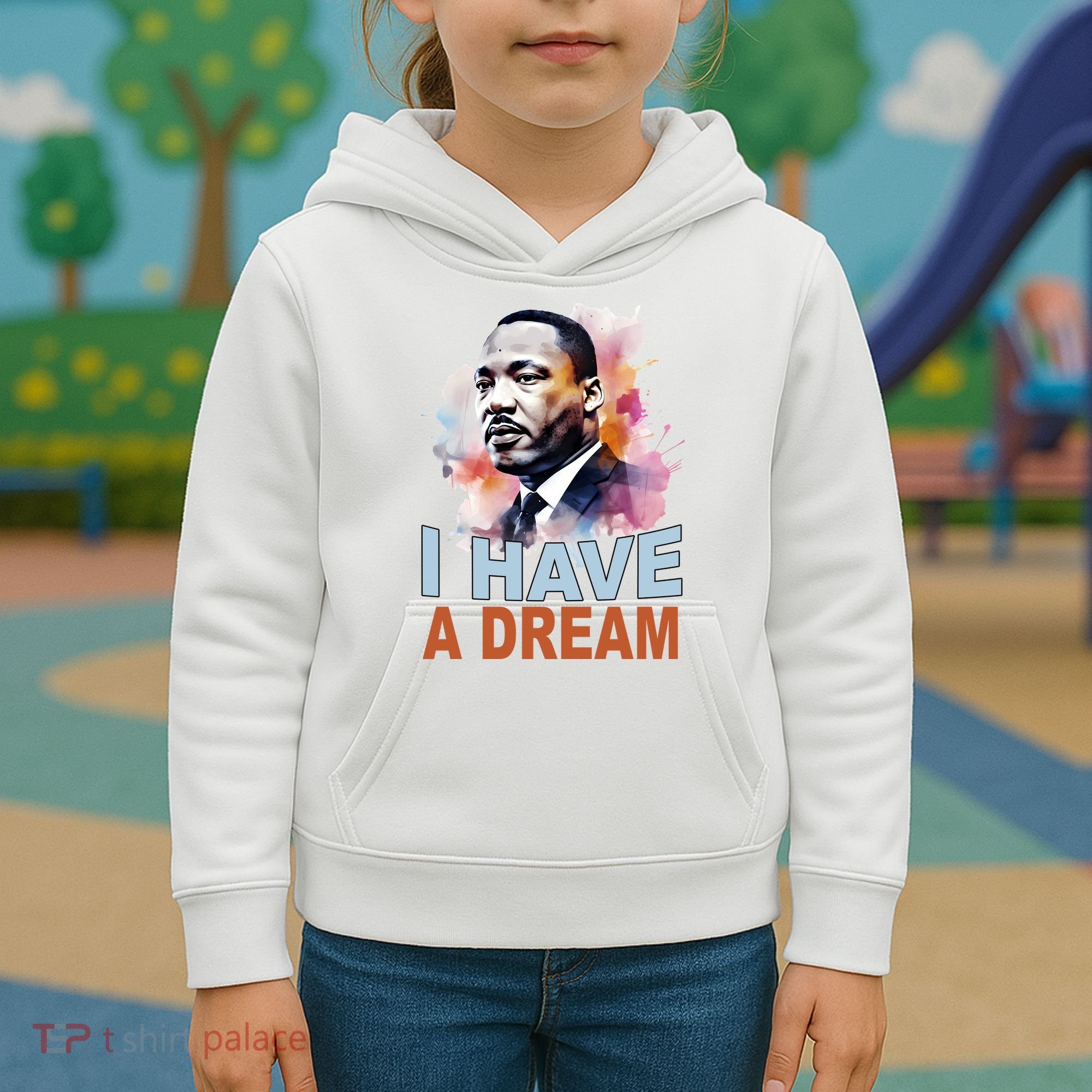 I Have A Dream Martin Luther King Jr. Mlk Day Kids Hoodie