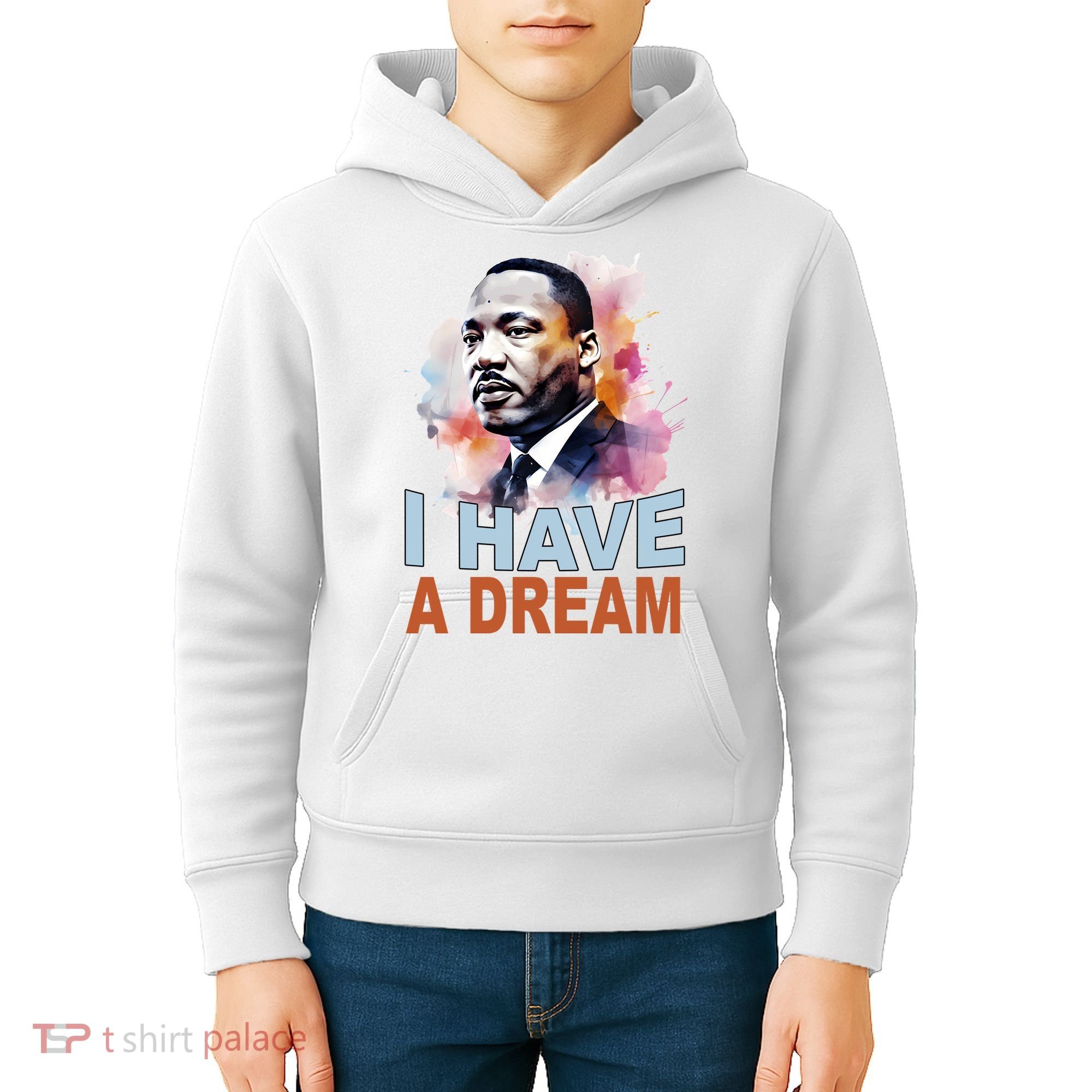 I Have A Dream Martin Luther King Jr. Mlk Day Kids Hoodie