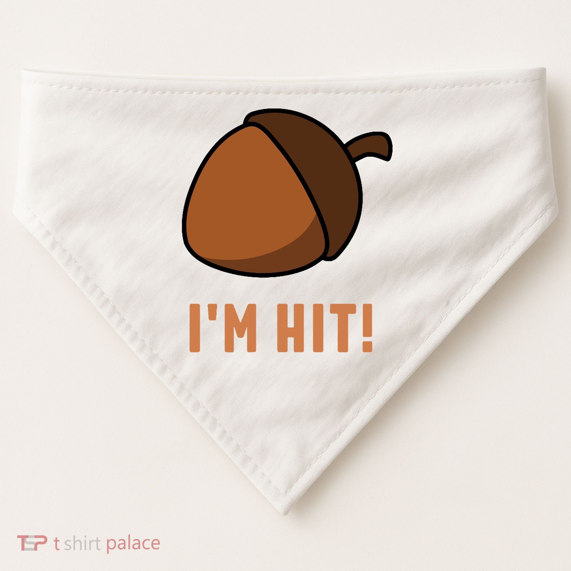 Im Hit Acorn Meme Funny Cop Parody 2024 Police USA-Made Doggie Bandana