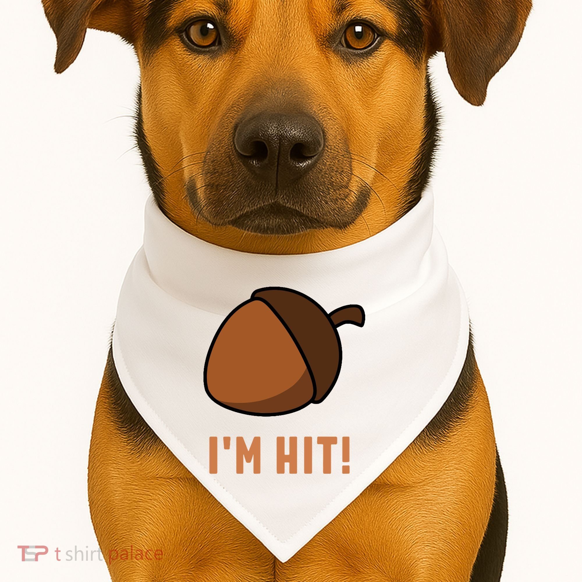 Im Hit Acorn Meme Funny Cop Parody 2024 Police USA-Made Doggie Bandana