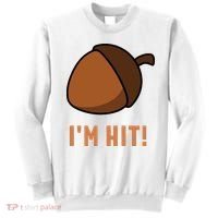 Im Hit Acorn Meme Funny Cop Parody 2024 Police Sweatshirt thumb 0