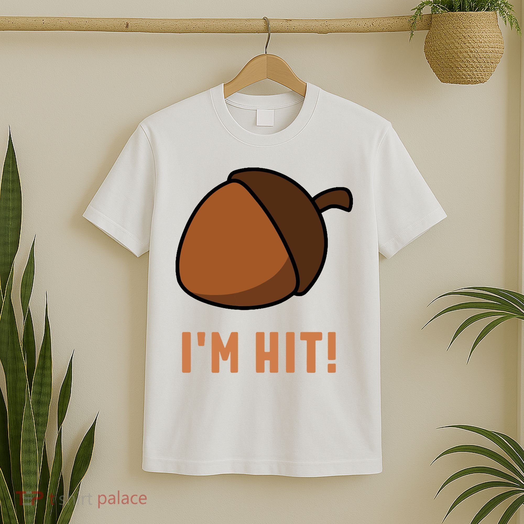 Im Hit Acorn Meme Funny Cop Parody 2024 Police T-Shirt