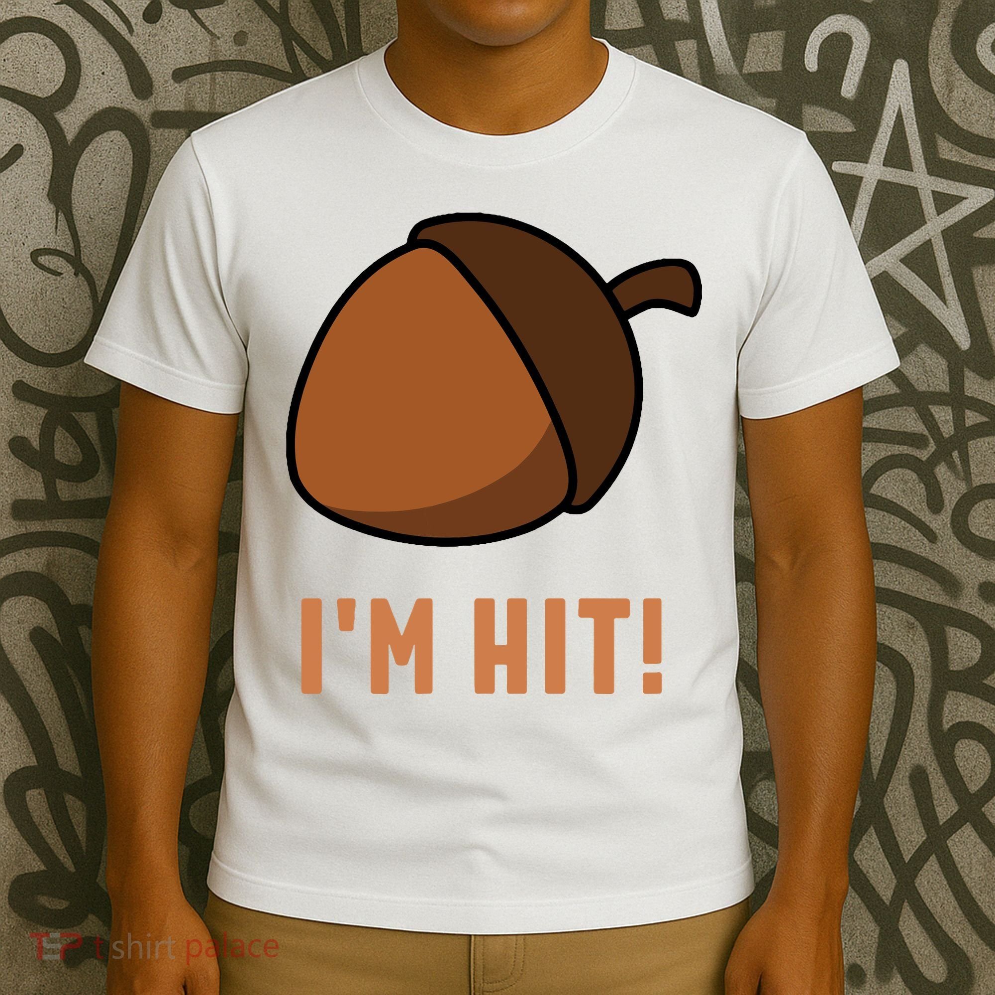 Im Hit Acorn Meme Funny Cop Parody 2024 Police T-Shirt