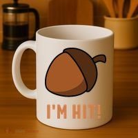 Im Hit Acorn Meme Funny Cop Parody 2024 Police Coffee Mug thumb 4