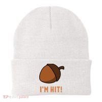 Im Hit Acorn Meme Funny Cop Parody 2024 Police Beanie thumb 0