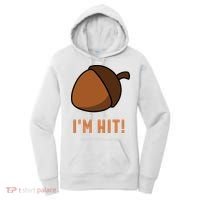 Im Hit Acorn Meme Funny Cop Parody 2024 Police Women's Hoodie thumb 0