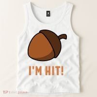 Im Hit Acorn Meme Funny Cop Parody 2024 Police Tank Top thumb 2
