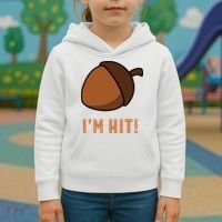 Im Hit Acorn Meme Funny Cop Parody 2024 Police Kids Hoodie thumb 3