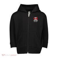 I Had A Stroke Stroke Survivor Red Awareness Ribbon Toddler Zip Fleece Hoodie thumb 0