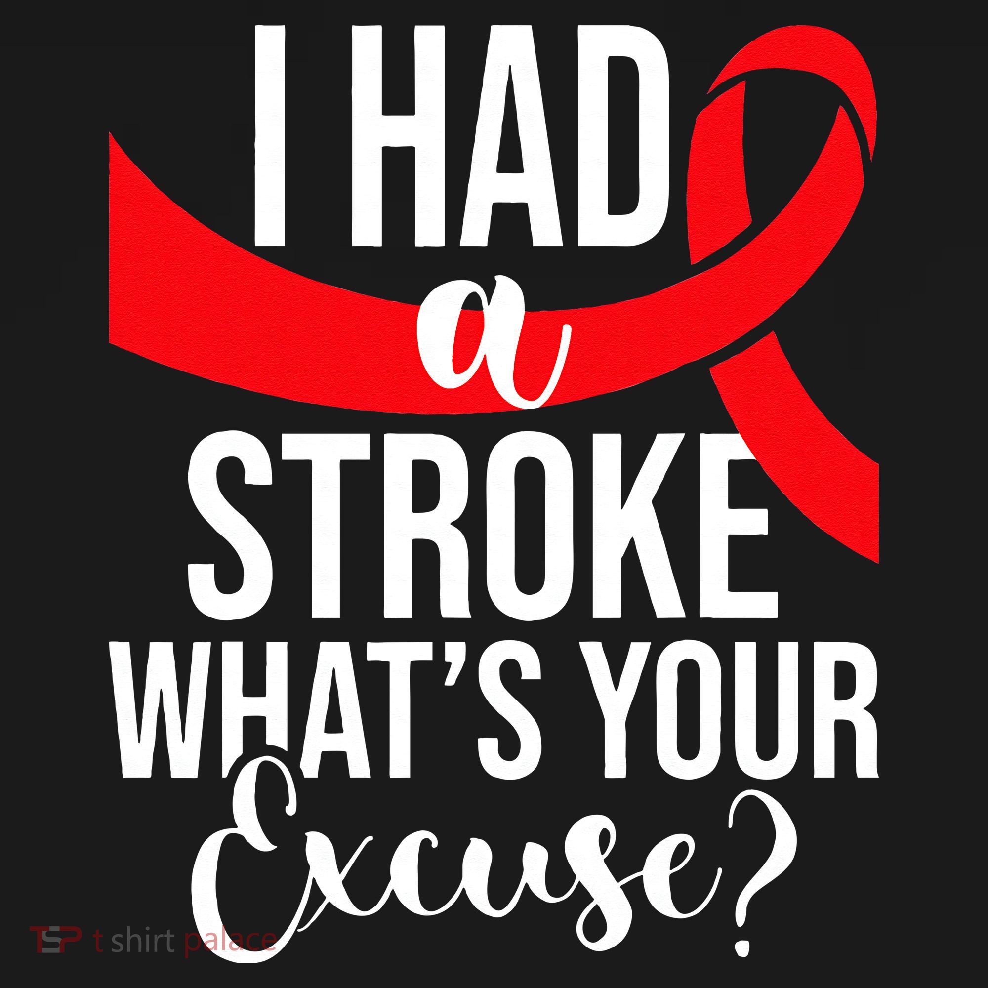 I Had A Stroke Stroke Survivor Red Awareness Ribbon Women's Tank Top