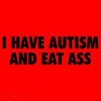 I Have Autism And Eat Ass Santa Hat thumb 1