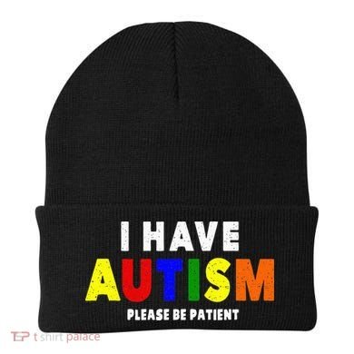 I Have Autism Please Be Patient Beanie