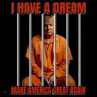 I Have A Dream Make America Great Again Ornament thumb 1