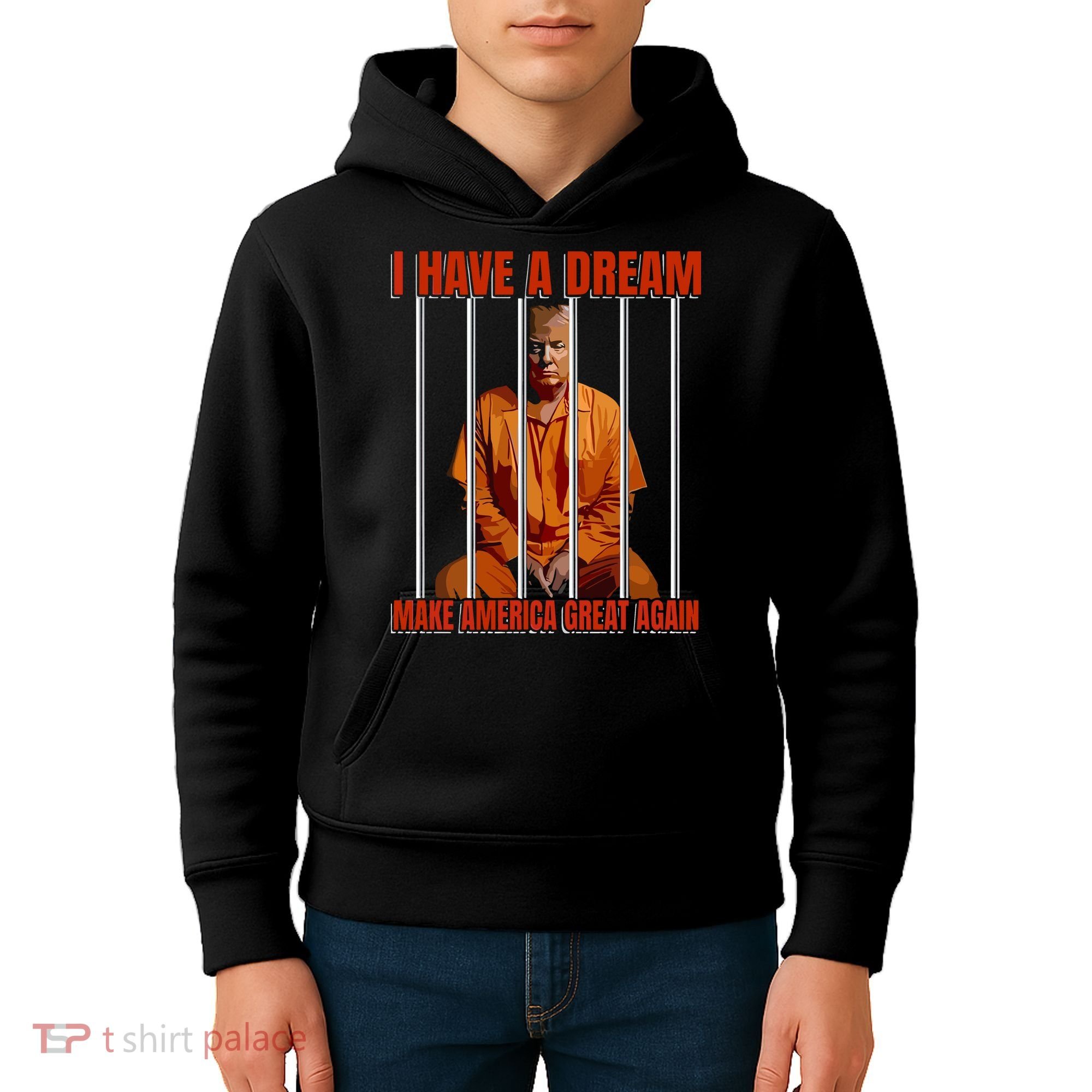 I Have A Dream Make America Great Again Kids Hoodie