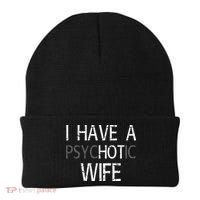 I Have A Psychotic Wife Beanie thumb 0