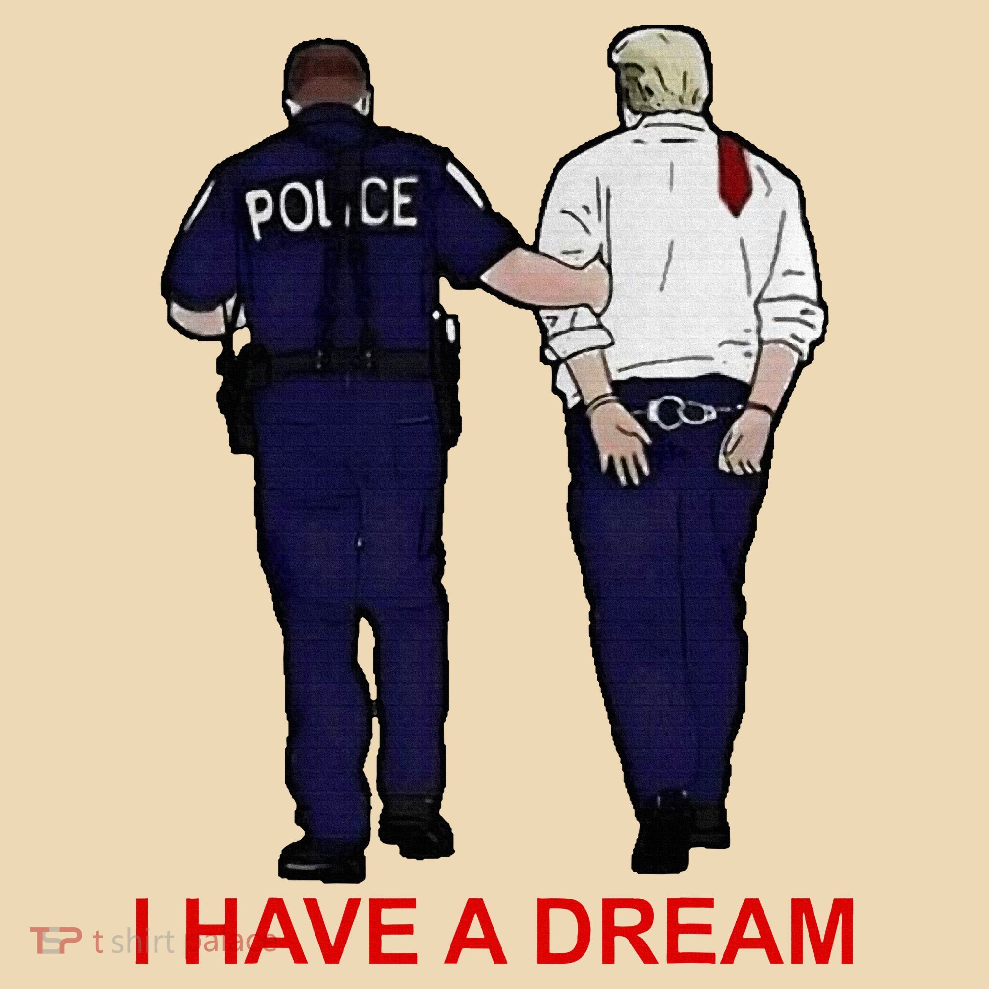 I Have A Dream Police Arrest Trump Tote Bag