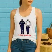 I Have A Dream Police Arrest Trump Women's Tank Top thumb 2