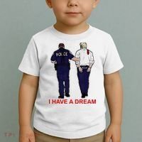I Have A Dream Police Arrest Trump Toddler T-Shirt thumb 2