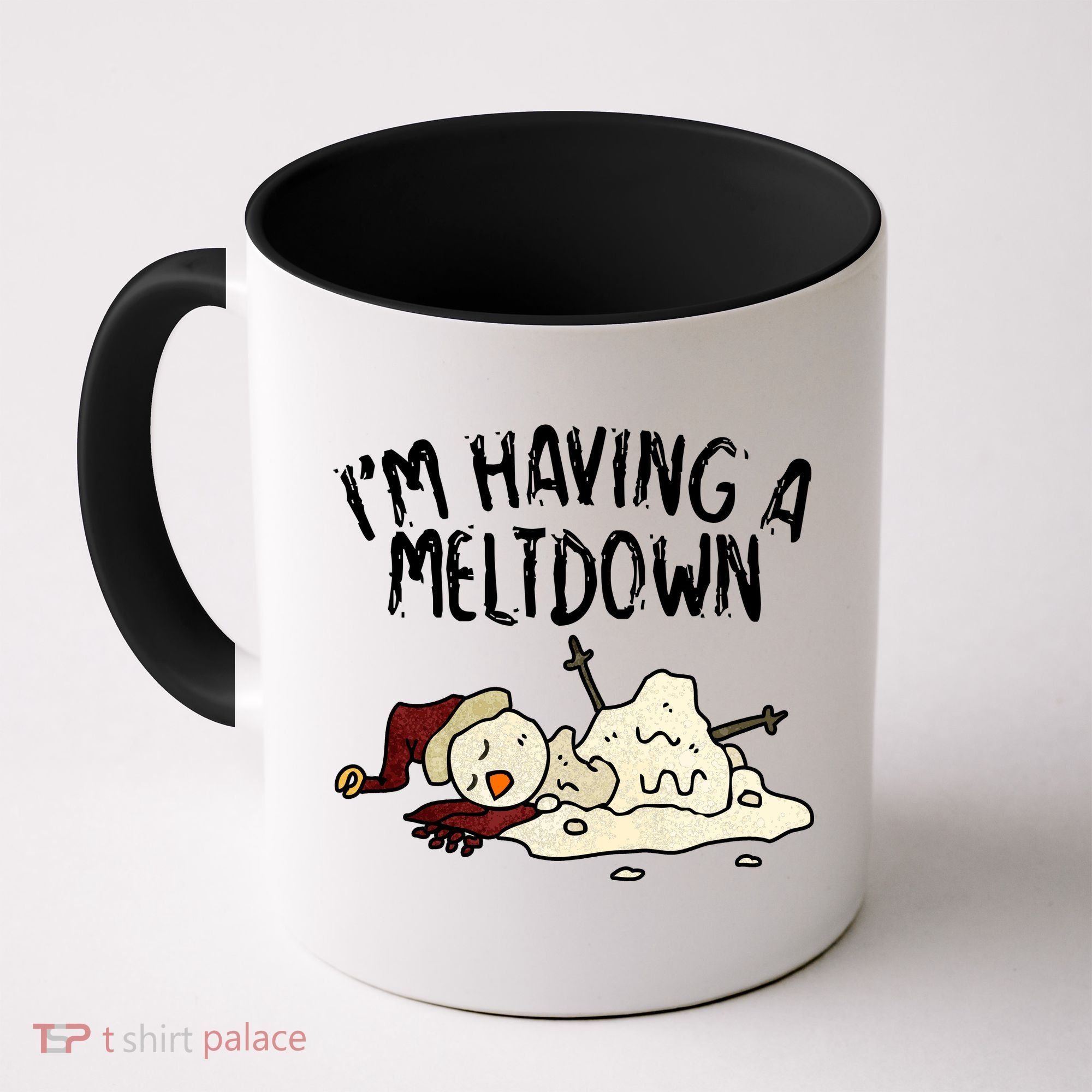I'm Having A Meltdown Funny Snowman Coffee Mug