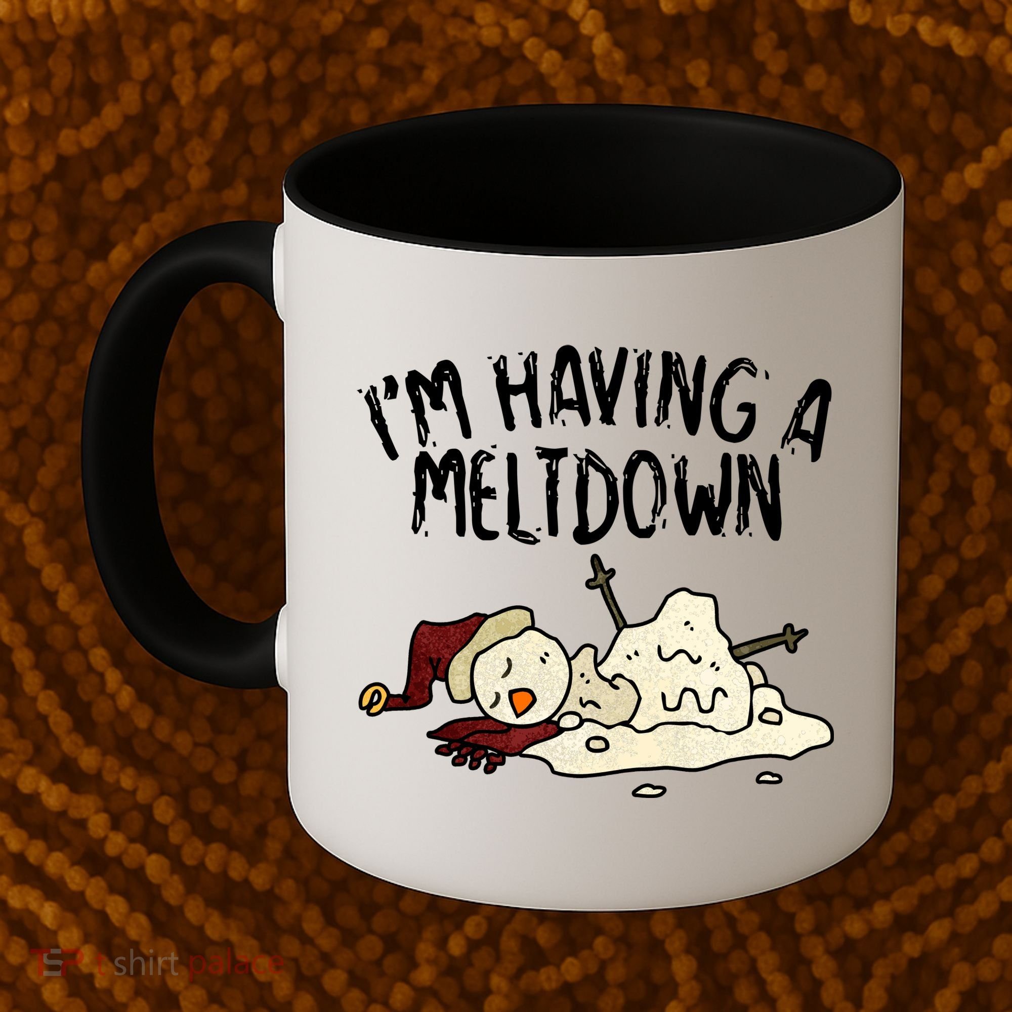 I'm Having A Meltdown Funny Snowman Coffee Mug