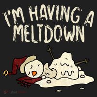 I'm Having A Meltdown Funny Snowman Tumbler thumb 3