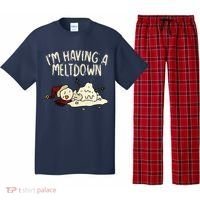 I'm Having A Meltdown Funny Snowman Pajama Set thumb 0