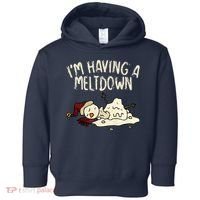I'm Having A Meltdown Funny Snowman Toddler Hoodie thumb 0
