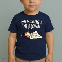 I'm Having A Meltdown Funny Snowman Toddler T-Shirt thumb 2