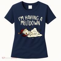 I'm Having A Meltdown Funny Snowman Women's T-Shirt thumb 0