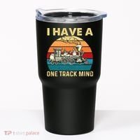 I Have A One Track Mind Trainspotter Model Train Railroad Tumbler thumb 0
