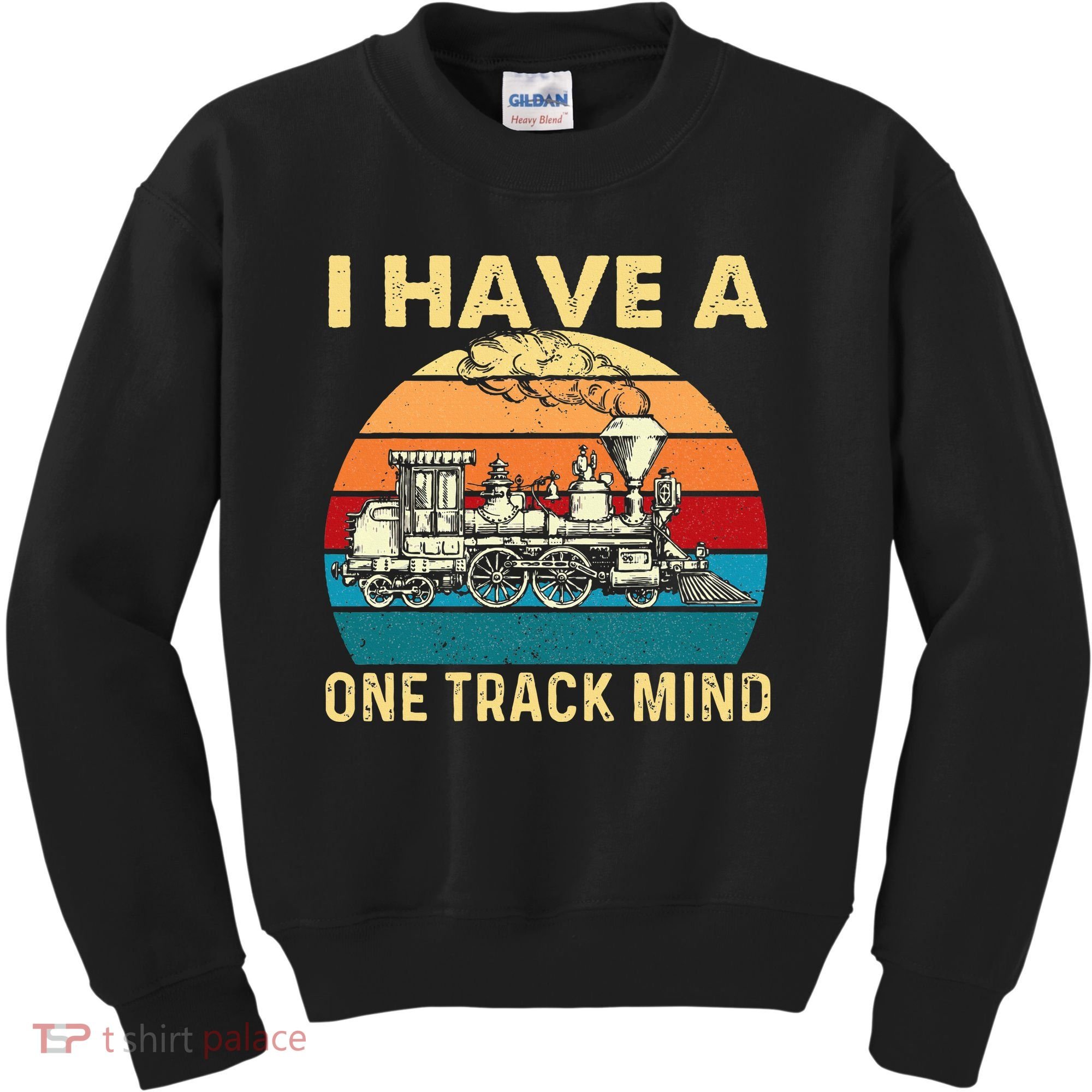 I Have A One Track Mind Trainspotter Model Train Railroad Kids Sweatshirt