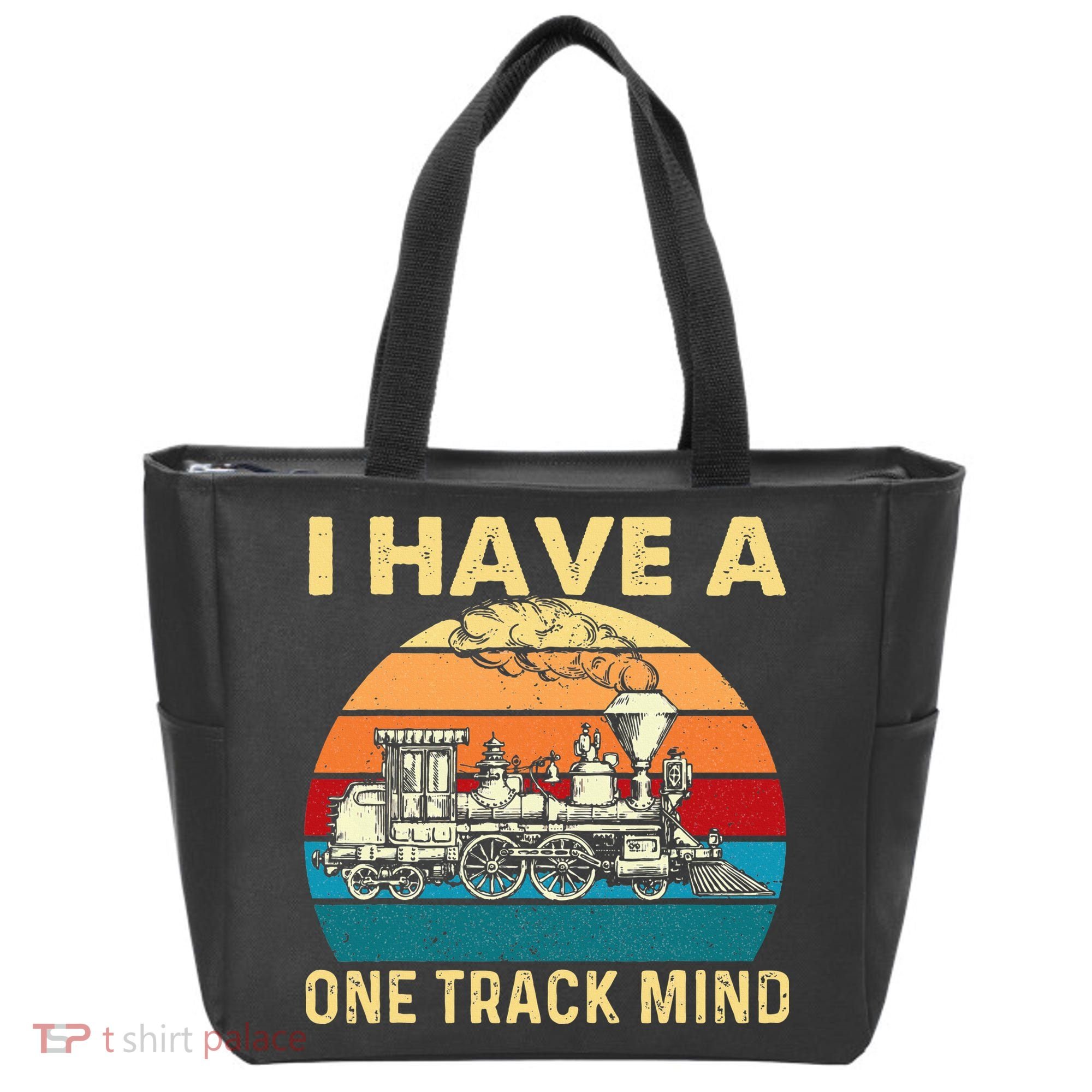 I Have A One Track Mind Trainspotter Model Train Railroad Tote Bag
