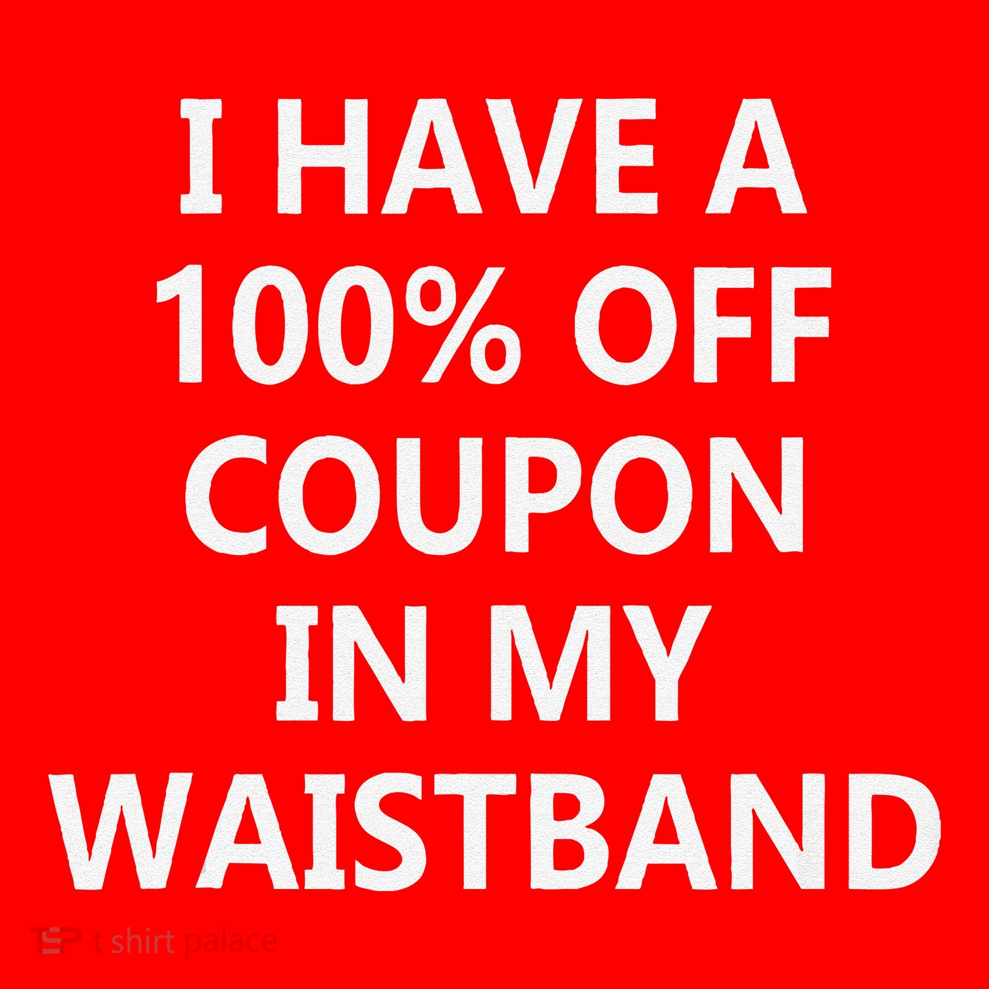 I Have A 100 Off Coupon In My Waistband Santa Hat