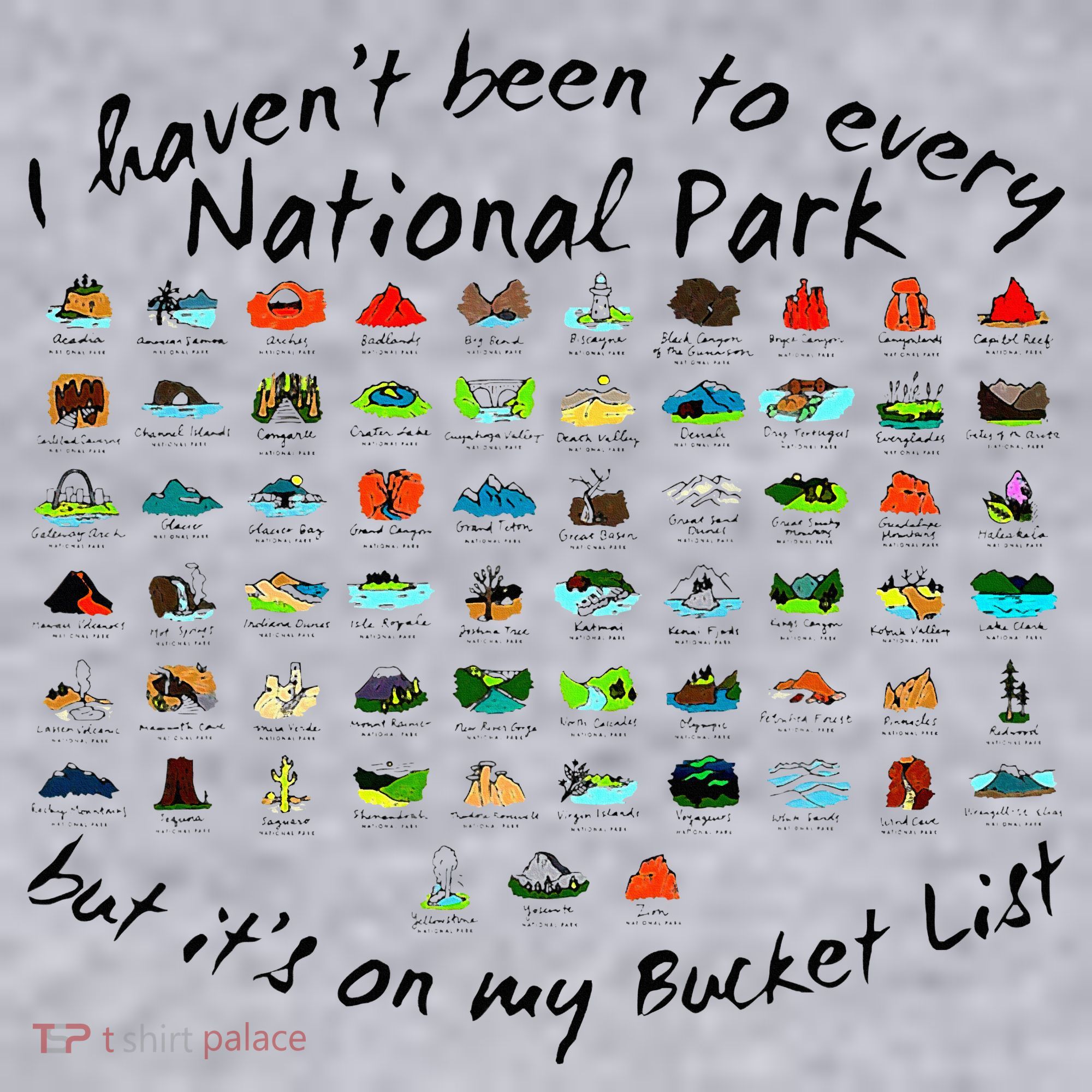 I HavenT Been To Every National Park But ItS On My Bucket Women's Sweatshirt