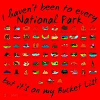I HavenT Been To Every National Park But ItS On My Bucket Santa Hat thumb 1