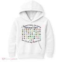I HavenT Been To Every National Park But ItS On My Bucket Kids Hoodie thumb 0