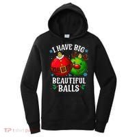 I Have Big Beautiful Balls Adult Holiday Women's Hoodie thumb 0
