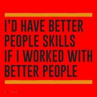 ID Have Better People Skills If I Worked With Better People Santa Hat thumb 1